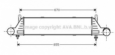 AVA QUALITY COOLING ms4260 -  Интеркулер